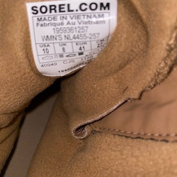 NEW Sorel Explorer II Joan Ankle Boot Faux Shearling Women 10M Ski Trail Winter - Picture 9 of 10